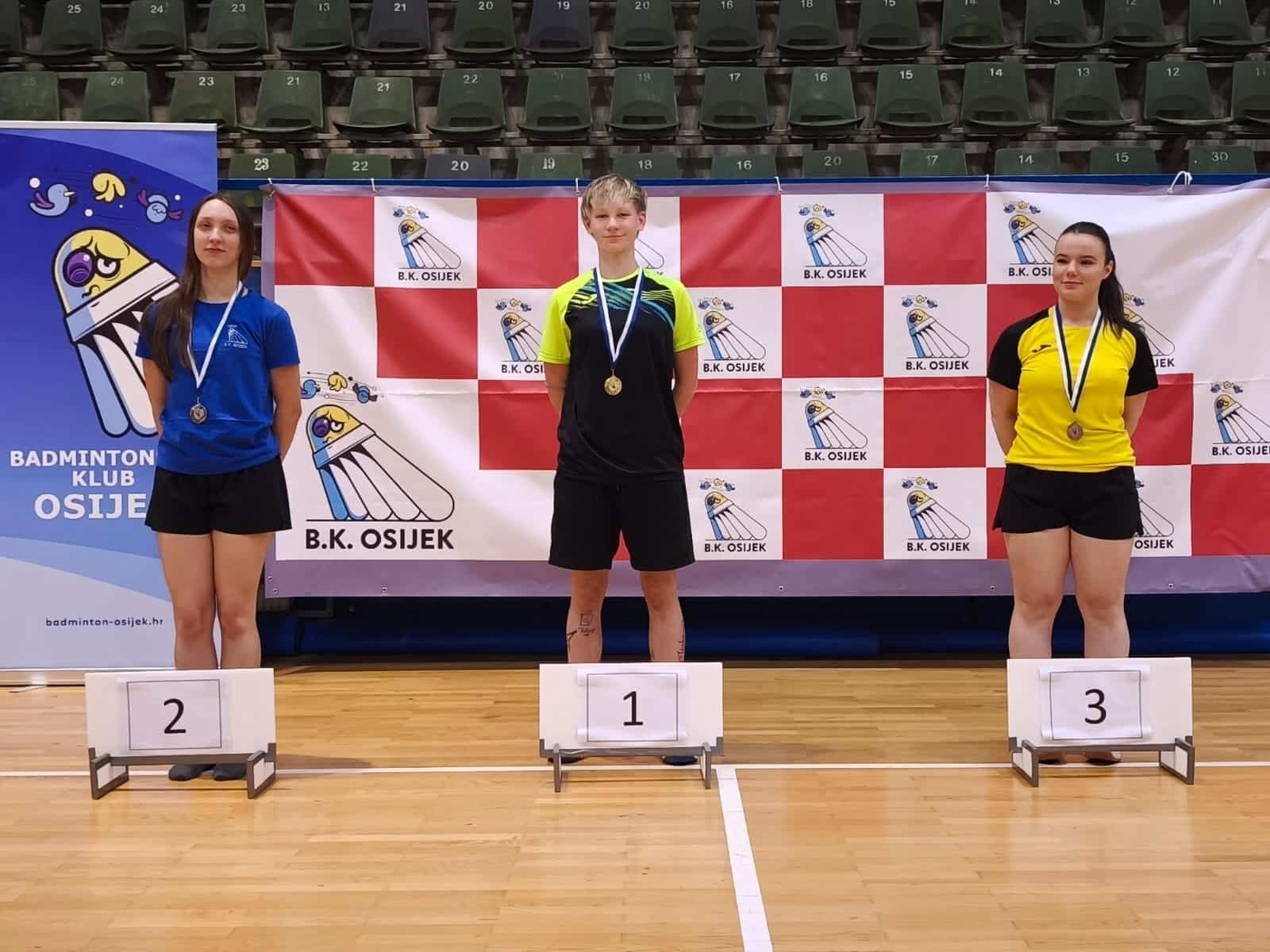 Regionalni kup u badmintonu - 3. krug, Osijek